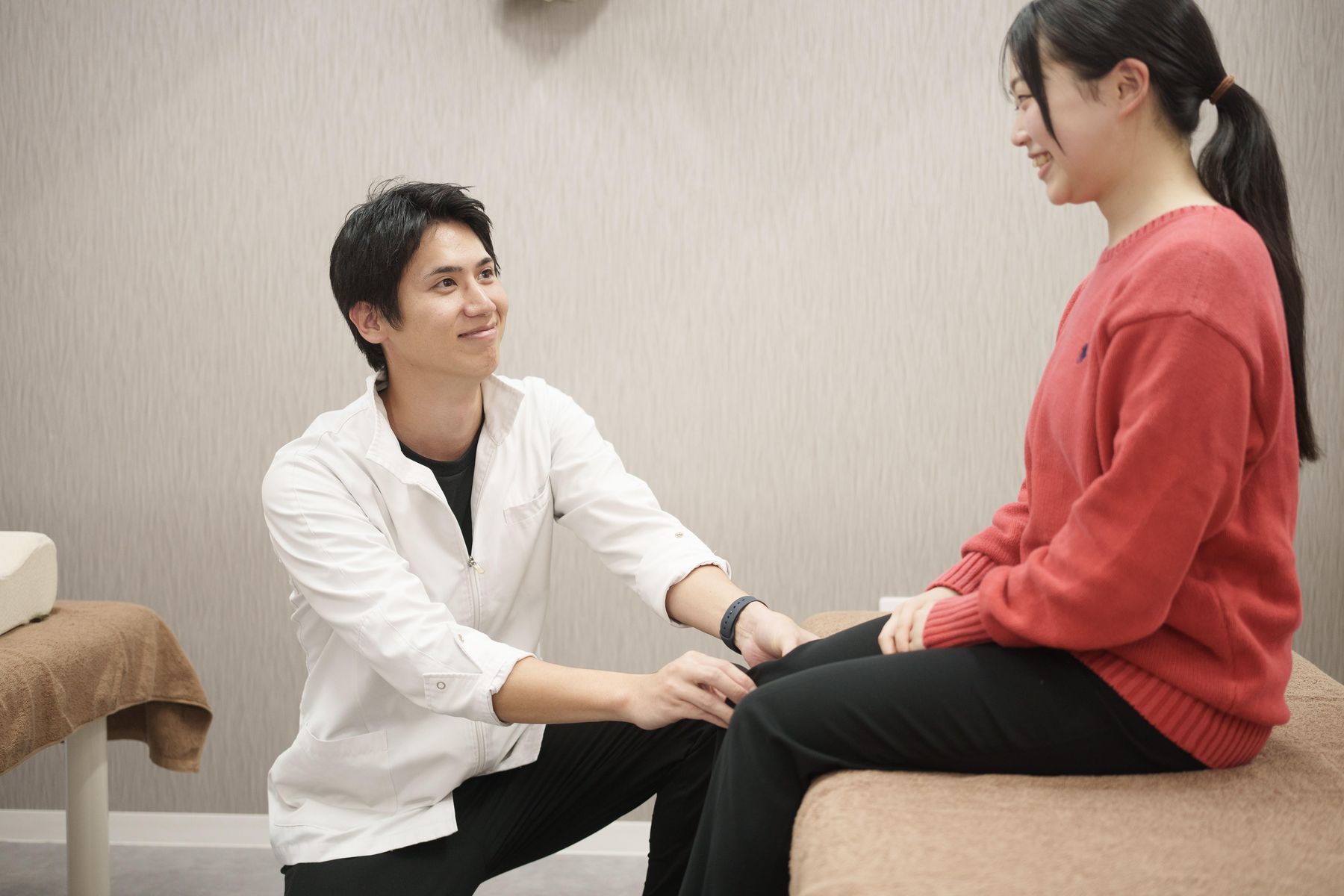 施術の様子